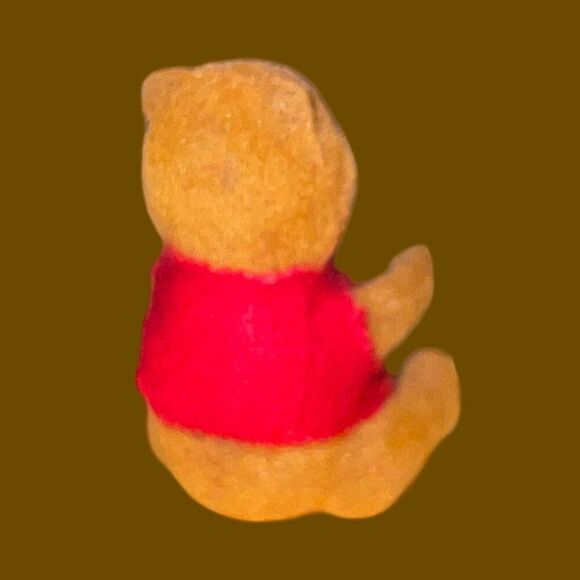 2 Vintage Felt Winnie the Pooh Figures Doll Felt Pooh & Tigger B14 - Picture 5 of 7